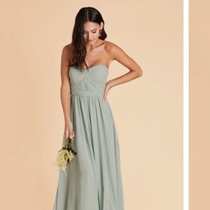 Birdy Grey Grace Convertible Bridesmaids Dress in Sage